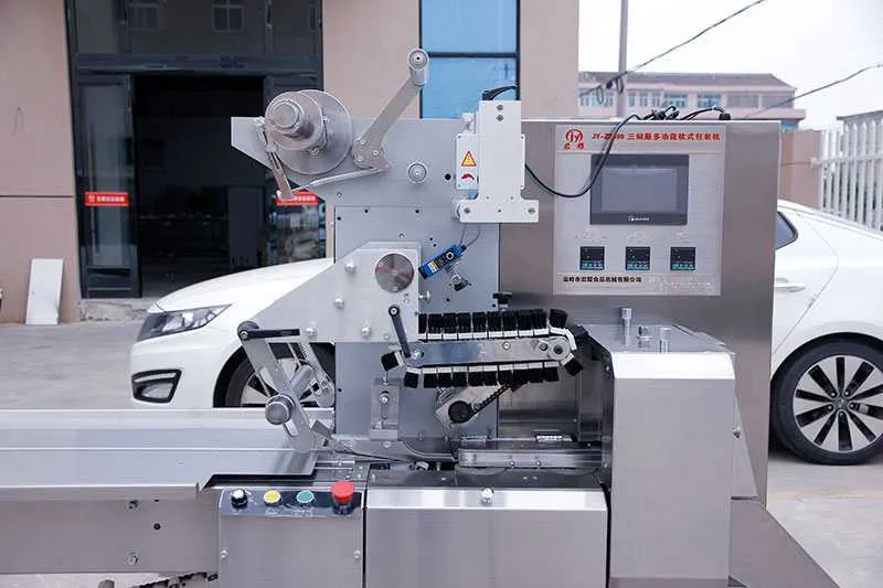 Automatic Candy Packing Machine for Toffee and Jelly with Pillow Sealing