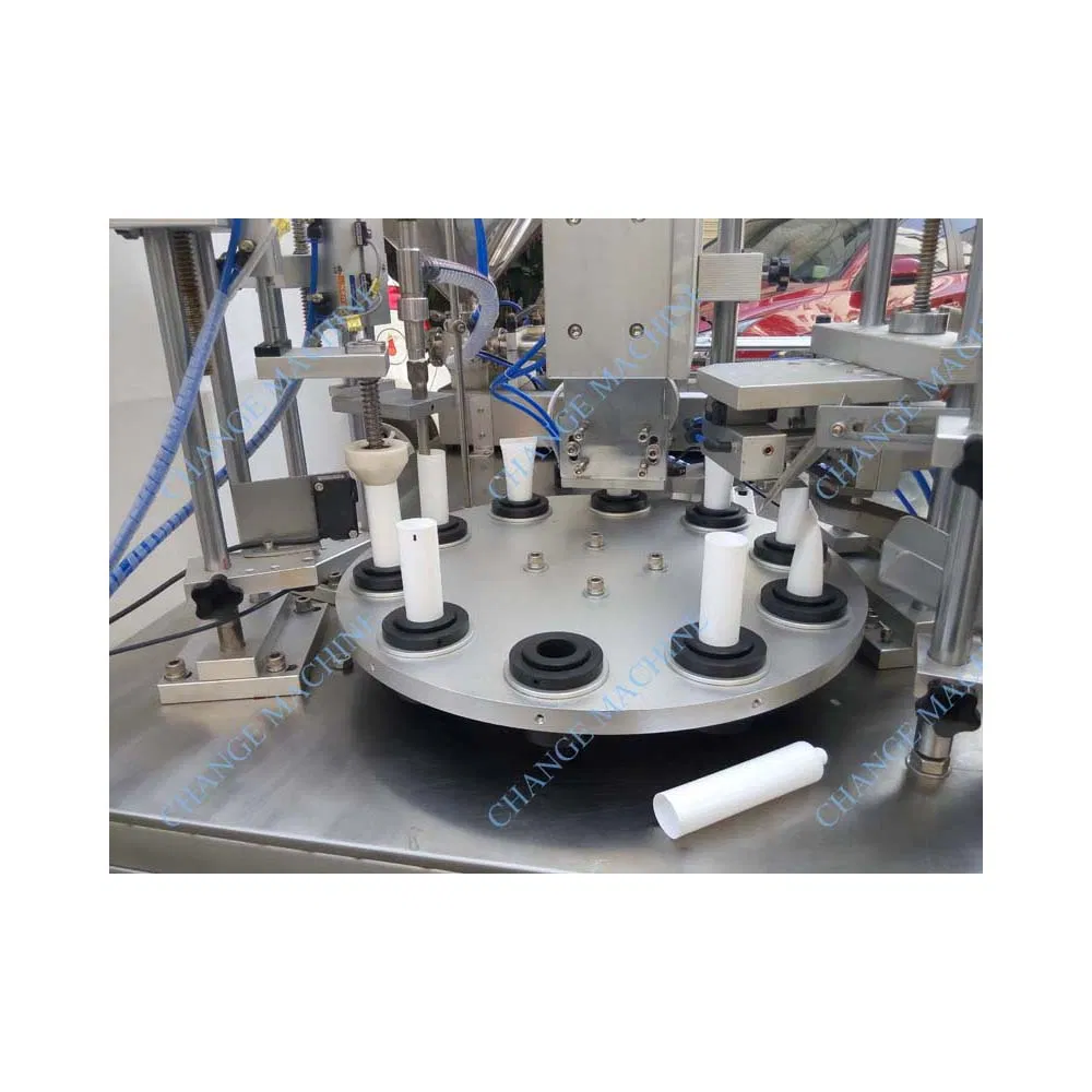 Automatic Jelly Cream Paste Lotion Tubes Filling Ultrasonic Sealing Machine