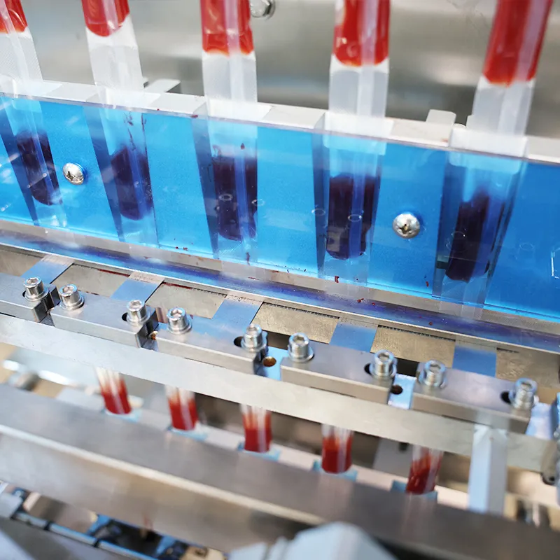 Automatic Multi Lanes Liquid 5ml 10ml 50ml 8 Lanes Sachet Packing Jelly Stick Filling Sealing Packaging Machine