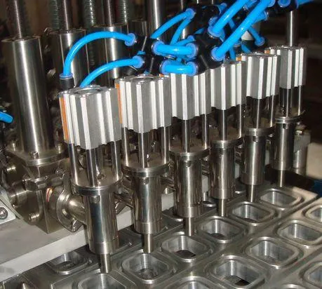 Automatic Paper Plastic Cups Filling and Sealing Machine for Water Juice Jelly Yogurt Production Line