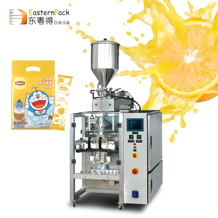 Food Special-Shaped Bag Premade Bag Jelly Snack Wrapping Filling Pack Sealing Wrap Shrink Packaging Vertical Liquid Water Packaging Machine with Pillow Pouch