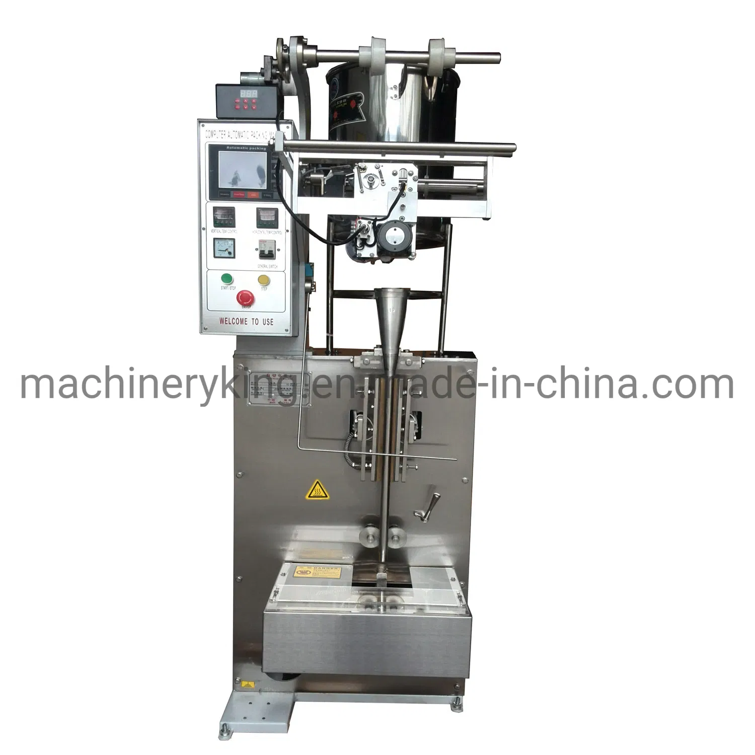 Heat Sealing Automatic Jelly Stick Liquid Ice Pop Sachet Packing Machine