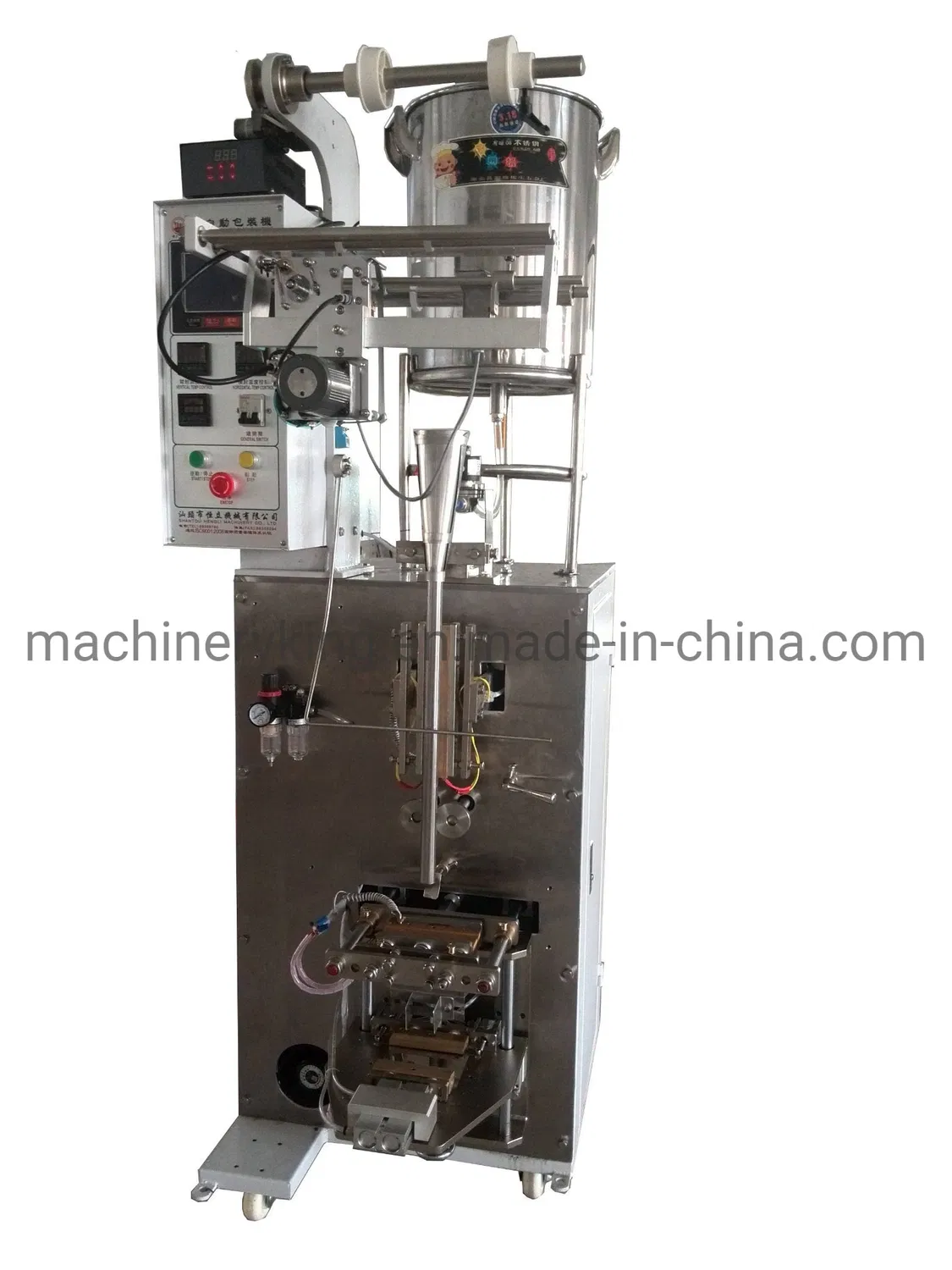 Heat Sealing Automatic Jelly Stick Liquid Ice Pop Sachet Packing Machine