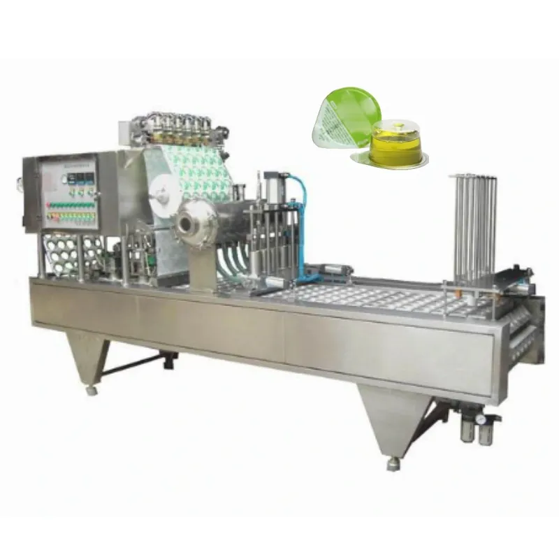 High Performance Ice Cream Sauce Water Jelly Cube Cup Making Filling and Sealing Machine