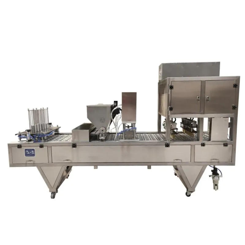 High Performance Ice Cream Sauce Water Jelly Cube Cup Making Filling and Sealing Machine