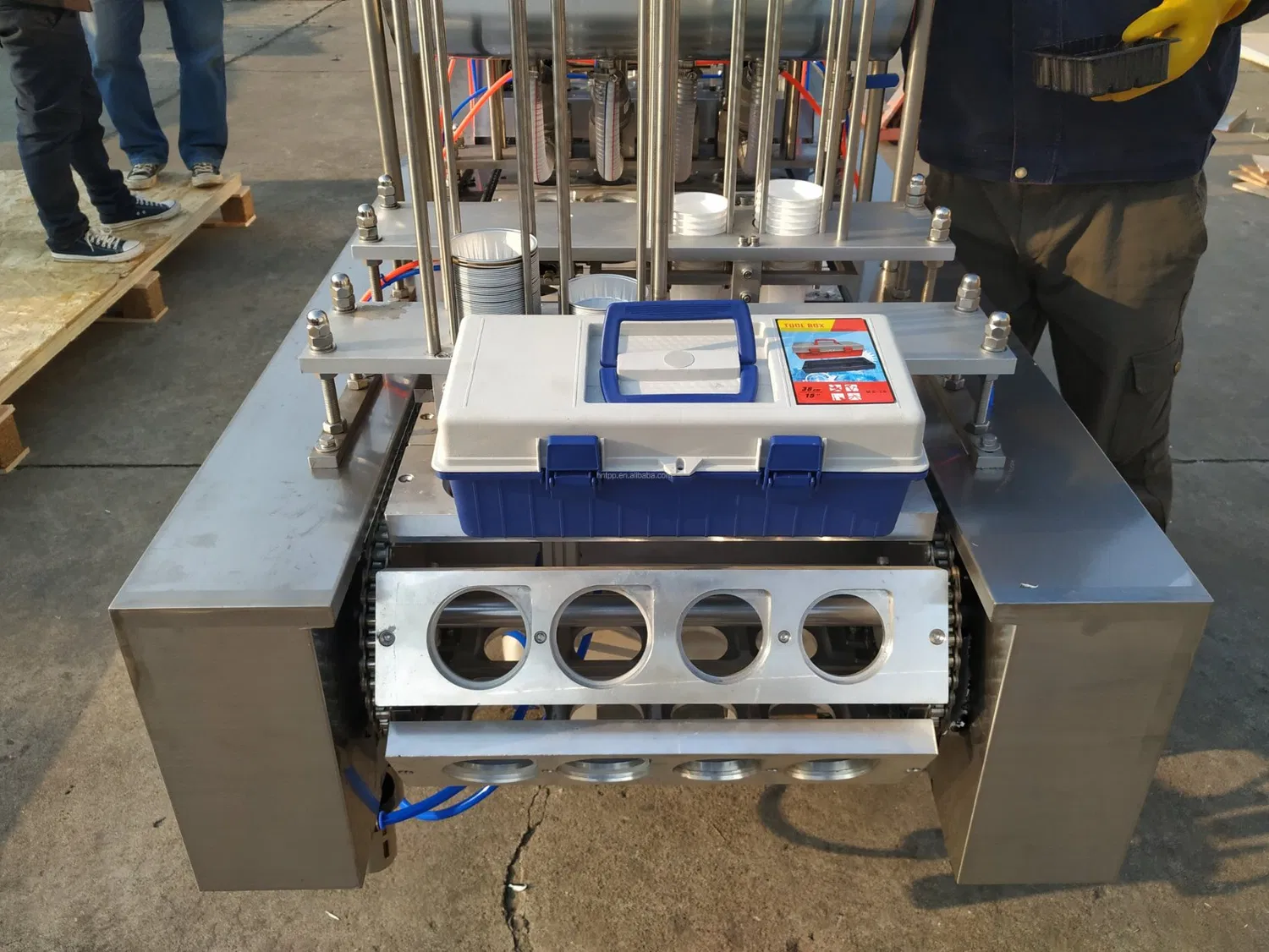 High Quality Yogurt Cup Jelly Cup Filling Sealing Machine Cup Filling Machine