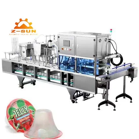 Leadworld Automatic Fruit Jam Chocolate Sauce Jelly Yogurt Ice Cream Juice Sugar Honey Cup Filling Machine and Sealing Machine