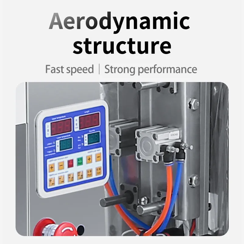 Small Automatic Sealing Machine Small Business Jelly Gummy Chain Hopper Hand Thrown Food Granule Packaging Machine Bag