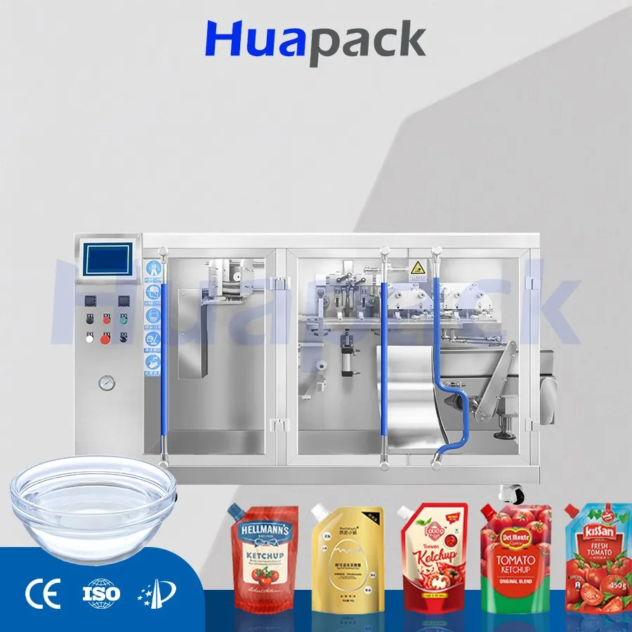 Spice Powder Jelly Liquid Sealing Packing Machine for Premade Sup with Spout